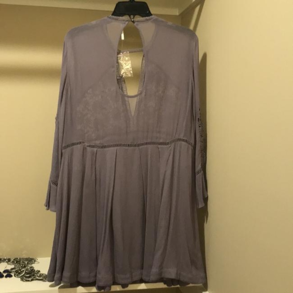 Free People Ivory Tunic Mini Dress